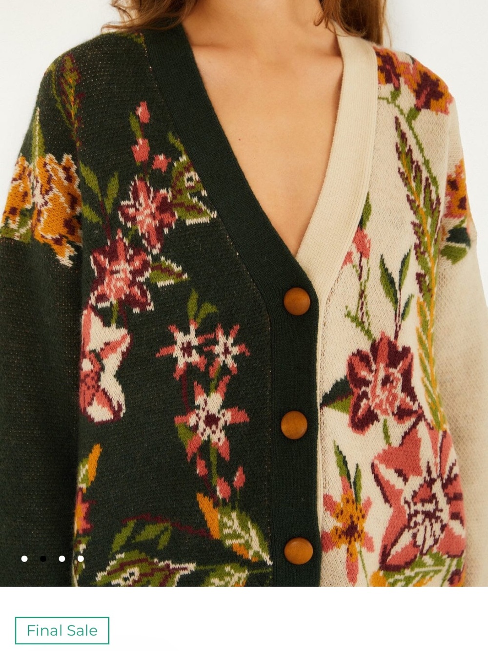 farm rio cardigan size XS